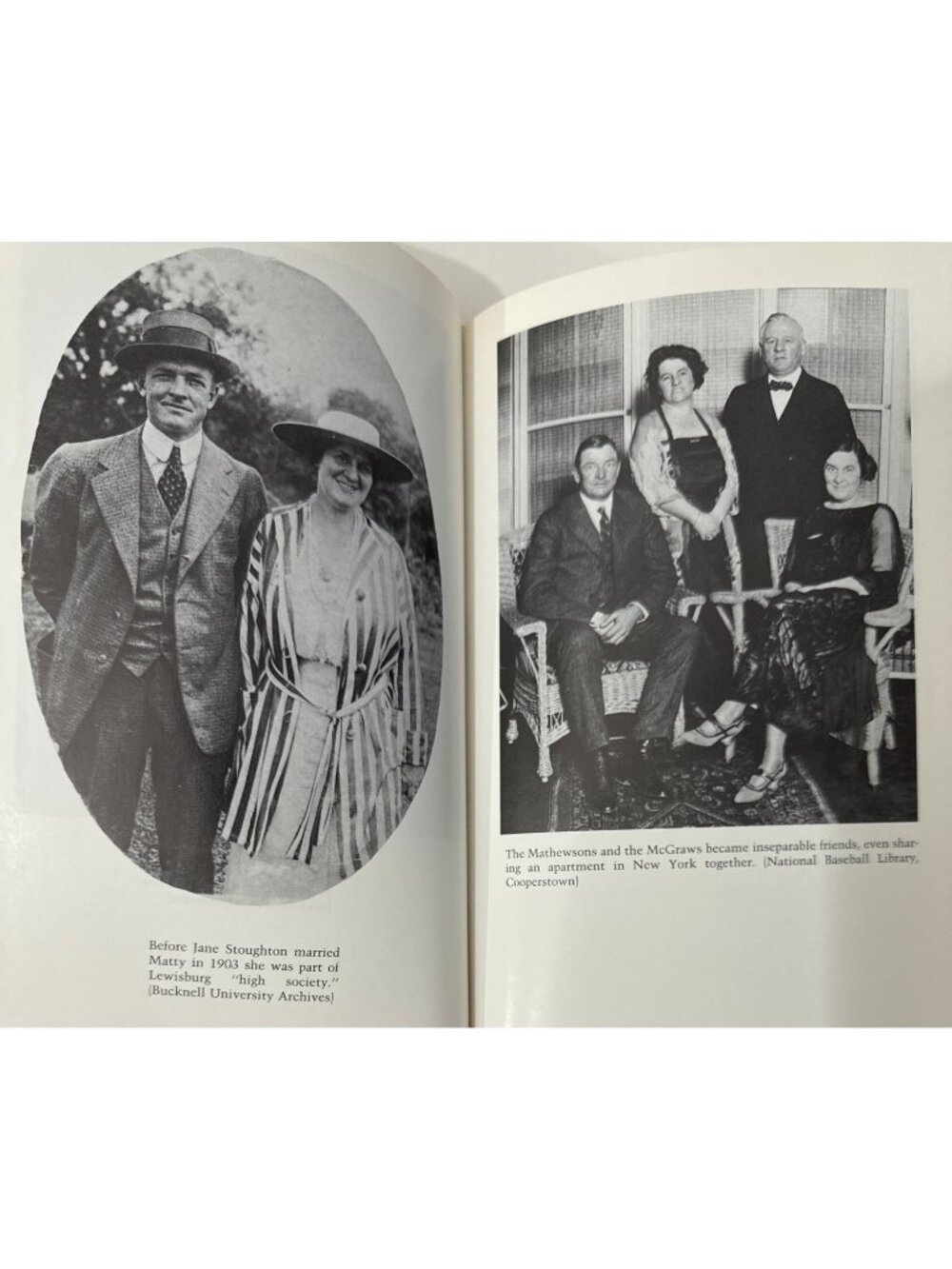 CHRISTY MATHEWSON Matty American Hero 1993 Ray Robinson NEW YORK GIANTS Oxford - Picture 10 of 16